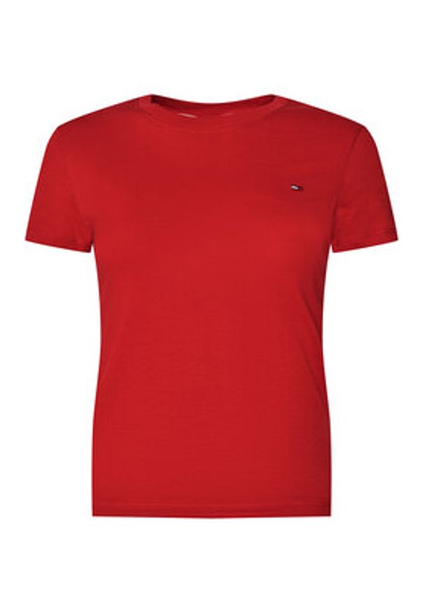 Tommy Jeans Komplet 2 t-shirtów DW0DW21366 Kolorowy Slim Fit. Materiał: bawełna. Wzór: kolorowy