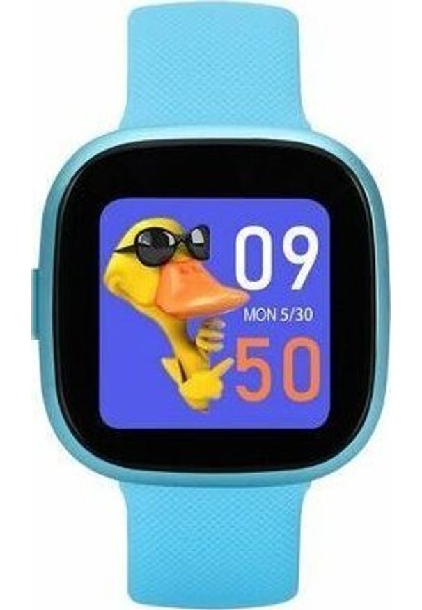 GARETT - Smartwatch Garett Kids Fit Niebieski (Kids Fit Blue). Rodzaj zegarka: smartwatch. Kolor: niebieski