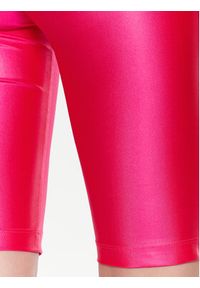Versace Jeans Couture Szorty sportowe 74HAC106 Różowy Slim Fit. Kolor: różowy. Materiał: syntetyk #2