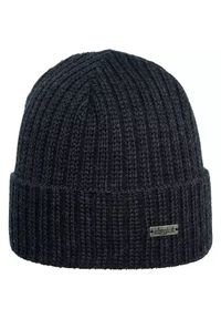 EISGLUT - Czapka zimowa męska Eisglut Jocheng Merino. Kolor: czarny. Materiał: wełna, poliakryl. Sezon: zima. Styl: sportowy #1