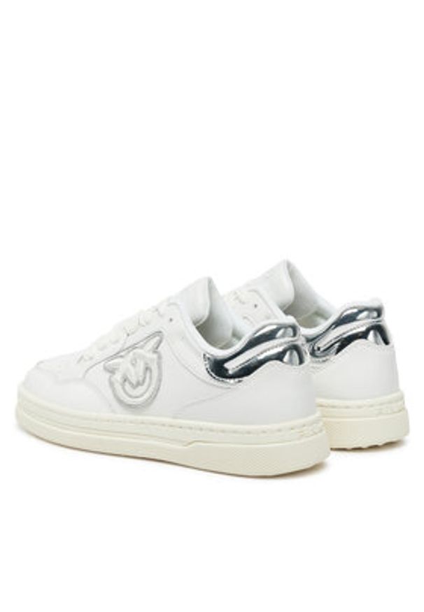 Pinko - PINKO Sneakersy Mandy 11 SS0077 P014 Biały. Kolor: biały. Materiał: skóra