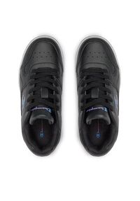 Champion Sneakersy Rebound Low G Gs S32492-CHA-KK001 Czarny. Kolor: czarny. Materiał: skóra