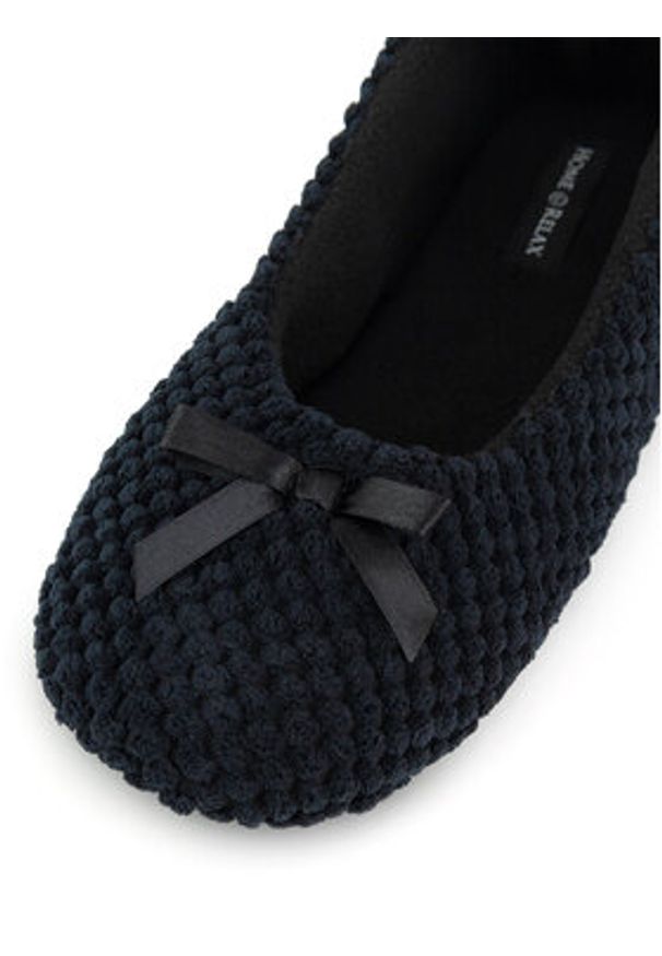 Home & Relax Kapcie WFA3209-1 Czarny. Kolor: czarny. Materiał: materiał