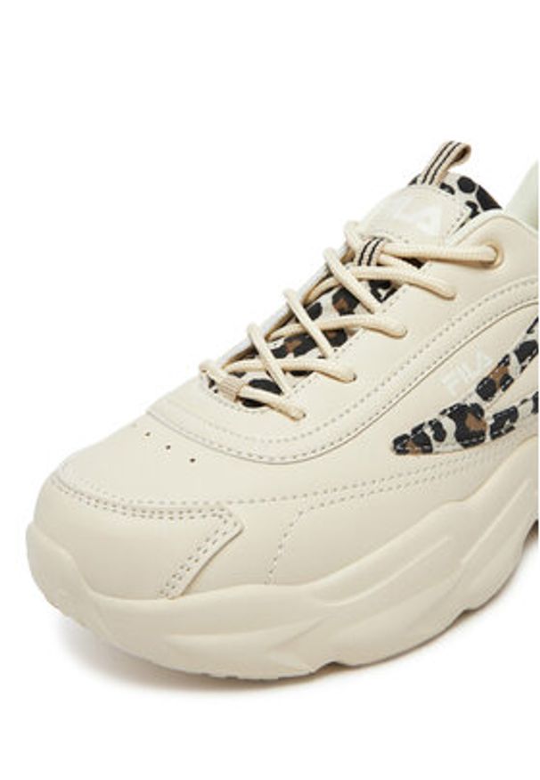 Fila Sneakersy SKYE PLATFORM FFW0591_73168 Beżowy. Kolor: beżowy. Materiał: materiał, syntetyk. Obcas: na platformie