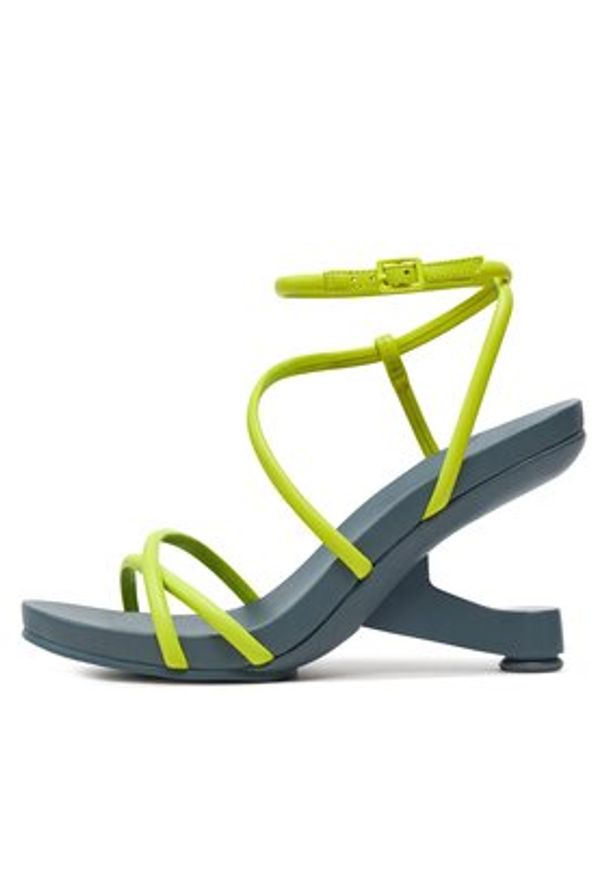 United Nude Sandały Eamz Lee 1082680716 Zielony. Kolor: zielony. Materiał: skóra