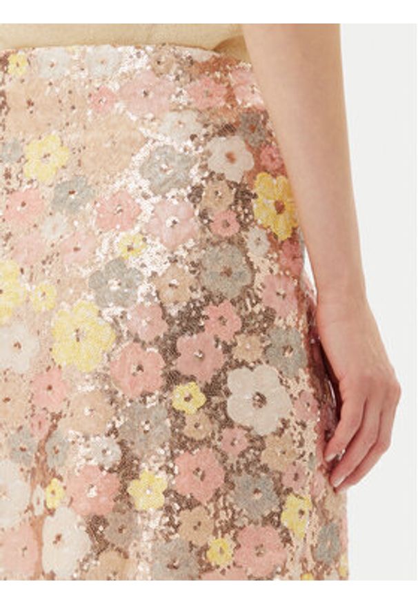 Bruuns Bazaar Spódnica mini Alternifolius Joannas BBW4519 Kolorowy Regular Fit. Materiał: syntetyk. Wzór: kolorowy