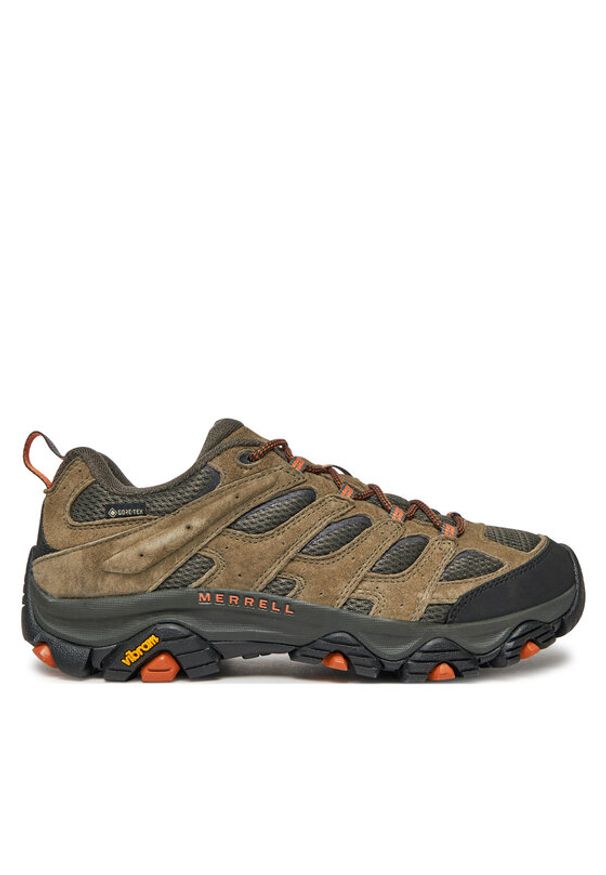 Merrell Trekkingi Moab 3 Gtx J035801 Khaki. Kolor: brązowy. Materiał: skóra, zamsz. Sport: turystyka piesza