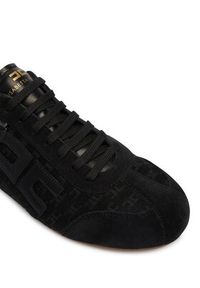 Elisabetta Franchi Sneakersy SA-36G-62E2-V440 Czarny. Kolor: czarny. Materiał: skóra, zamsz #2