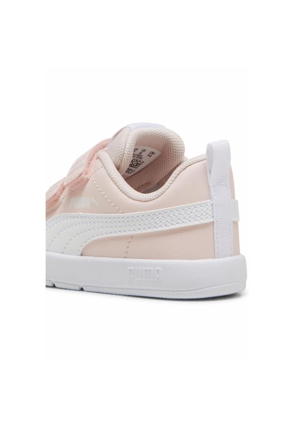 Adidasy Puma Courtflex V3 V Inf, Dzieci. Kolor: biały, wielokolorowy, różowy. Materiał: guma, materiał, tkanina, syntetyk