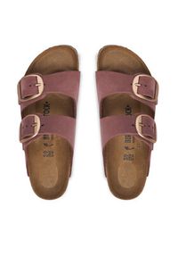 Birkenstock Klapki Arizona Big Buckle 1032970 Różowy ciemny. Kolor: różowy. Materiał: skóra #6