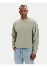 Hugo - HUGO Longsleeve Daposo 50511029 Zielony jasny Relaxed Fit. Kolor: zielony. Materiał: bawełna. Długość rękawa: długi rękaw #1