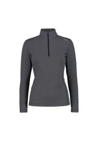 Golf damska narciarska CMP 31L1026. Okazja: na co dzień. Typ kołnierza: golf. Kolor: szary. Styl: casual, sportowy. Sport: golf, narciarstwo #1