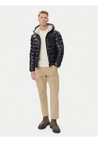 Blauer Kurtka przejściowa 25WBLUC02080 Czarny Regular Fit. Kolor: czarny. Materiał: syntetyk #6