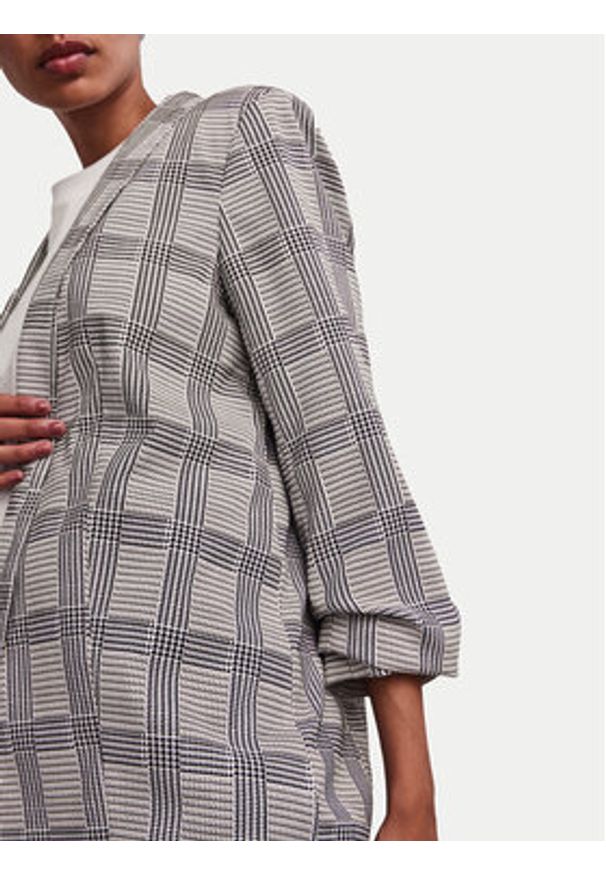 Pieces Marynarka Bosella 17126850 Czarny Regular Fit. Kolor: czarny. Materiał: syntetyk