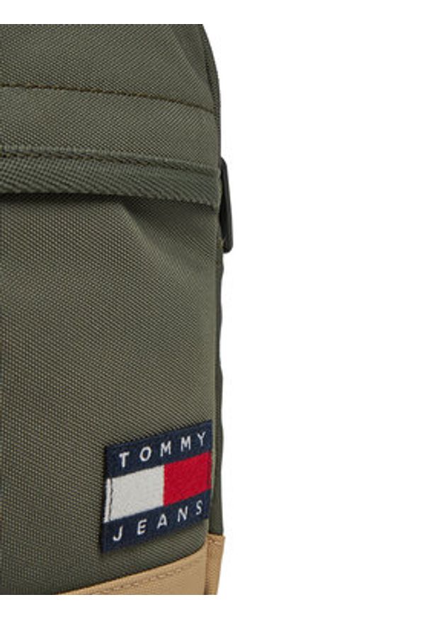 Tommy Jeans Saszetka Tjm Ess Daily Squared Reporter AM0AM13265 Khaki. Kolor: brązowy. Materiał: materiał