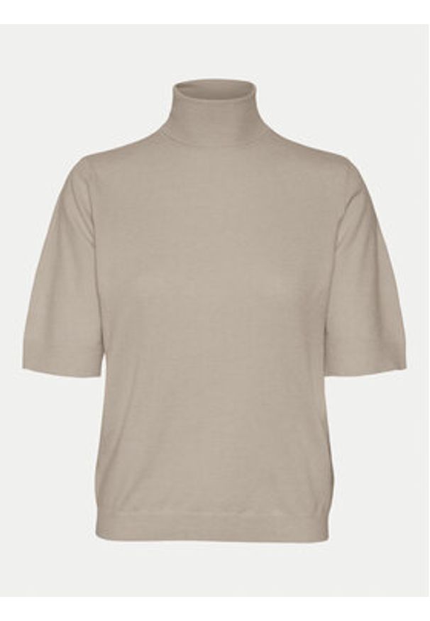 Vero Moda Sweter Fantastic 10320735 Szary Standard Fit. Kolor: szary. Materiał: syntetyk