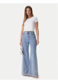 Guess T-Shirt W6GP11 K2933 Biały Regular Fit. Kolor: biały. Materiał: bawełna #5