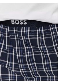 BOSS - Boss Piżama Urban 50509373 Niebieski Regular Fit. Kolor: niebieski. Materiał: bawełna #2