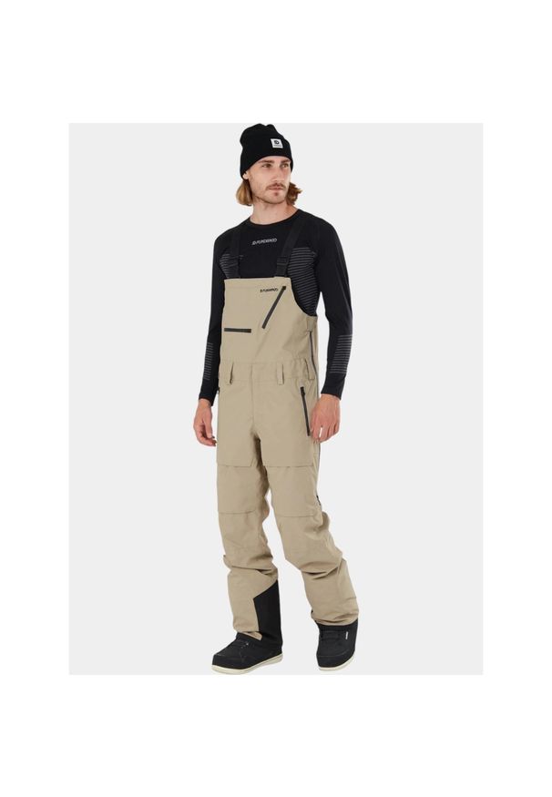 FUNDANGO - Spodnie Fundango Benton ECO 3Ls. Kolor: beżowy. Materiał: materiał. Sezon: lato, zima. Sport: turystyka piesza