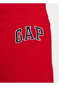 GAP - Gap Spodnie dresowe 550068-02 Czerwony Regular Fit. Kolor: czerwony. Materiał: bawełna