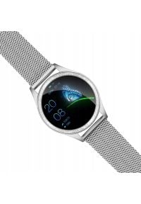 Oro-med - Smartwatch ORO-MED Smart Crystal Srebrny. Rodzaj zegarka: smartwatch. Kolor: srebrny #2