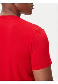 Lacoste T-Shirt TH6710 Czerwony Regular Fit. Kolor: czerwony. Materiał: bawełna #5
