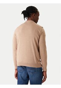 GANT - Gant Sweter 8030561 Beżowy Regular Fit. Kolor: beżowy. Materiał: bawełna #3