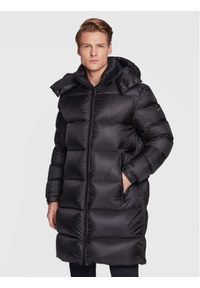 BOSS - Boss Kurtka puchowa Donden 50476213 Czarny Regular Fit. Kolor: czarny. Materiał: syntetyk, puch