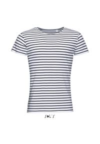 SOL'S - Koszulka Sol's Miles. Kolor: wielokolorowy, niebieski, biały. Materiał: bawełna #1