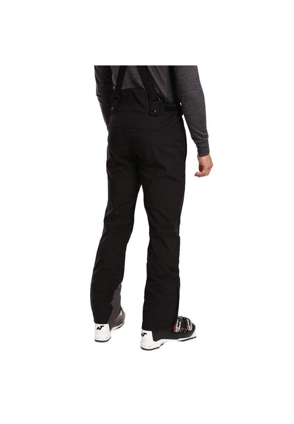 Męskie spodnie narciarskie softshell Kilpi RHEA-M. Kolor: czarny. Materiał: softshell. Sport: narciarstwo