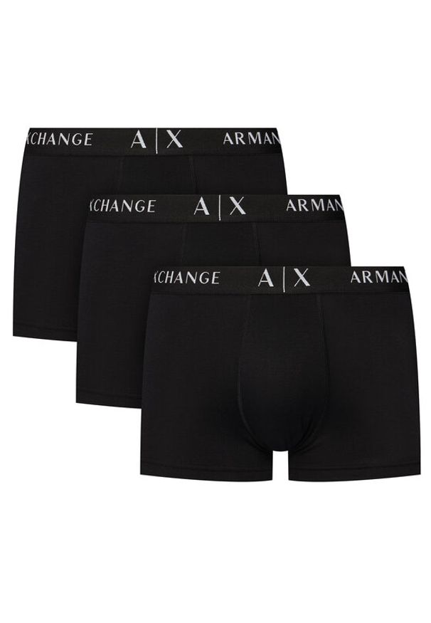 Armani Exchange Komplet bokserek XM000871 AF13682 MC061 Czarny. Kolor: czarny. Materiał: bawełna
