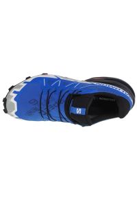 salomon - Buty Salomon Speedcross 6 Gtx M 417388 niebieskie. Kolor: niebieski. Materiał: syntetyk, guma. Szerokość cholewki: normalna. Technologia: Gore-Tex. Model: Salomon Speedcross #5