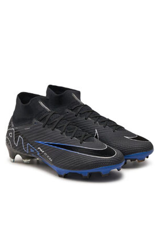 Nike Buty do piłki nożnej Zoom Superfly 9 Elite DJ4977-040 Czarny. Kolor: czarny. Materiał: skóra. Model: Nike Zoom