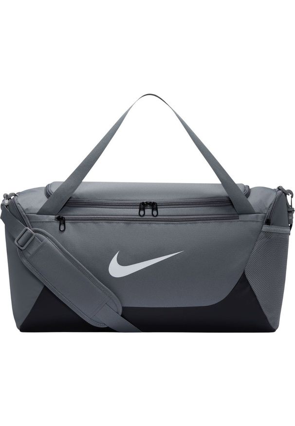 Nike Torba Nike Brasilia S szaro-czarna IB4394 084. Kolor: szary, czarny, wielokolorowy