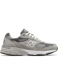 Buty męskie New Balance MR993GL – szare. Kolor: szary. Materiał: materiał, skóra, guma. Szerokość cholewki: normalna