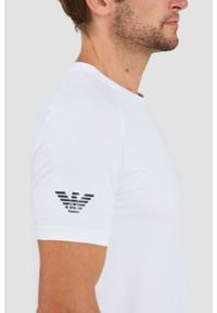 EA7 Emporio Armani - EA7 Biały męski t-shirt Ventus 7, Rozmiar XL. Kolor: biały #5