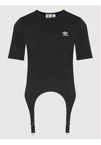 Adidas - adidas T-Shirt Always Original HF2010 Czarny Tight Fit. Kolor: czarny. Materiał: bawełna