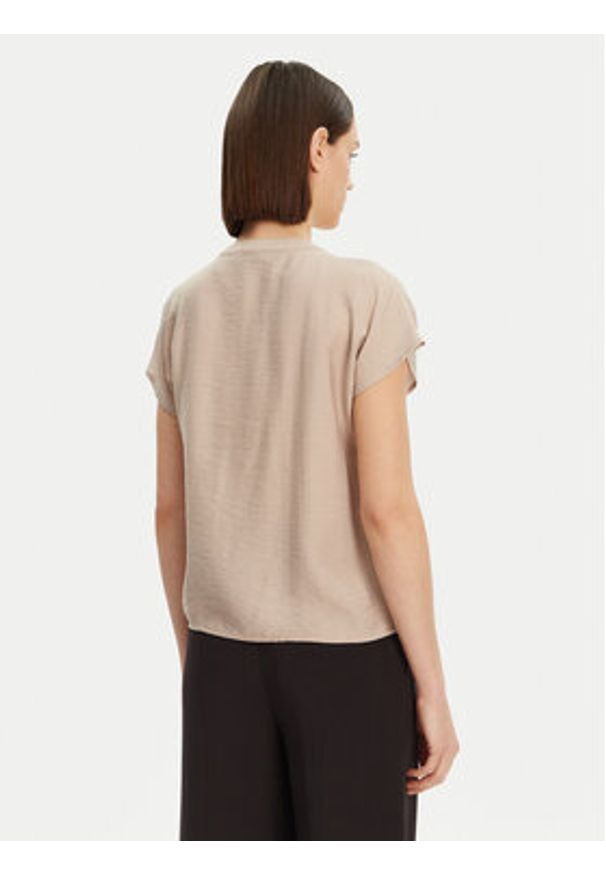 JDY Bluzka Pepper 15349346 Beżowy Regular Fit. Kolor: beżowy. Materiał: wiskoza