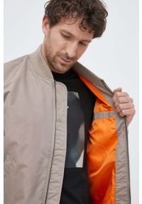 Alpha Industries kurtka bomber MA-1 TT męski kolor beżowy przejściowa. Kolor: beżowy #7