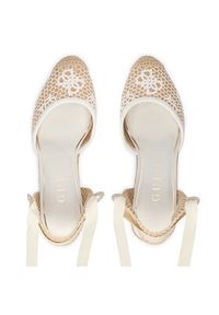 Guess Espadryle FLJCHY FAL04 Biały. Kolor: biały. Materiał: materiał #2