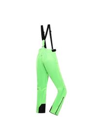 ALPINE PRO - Spodnie męskie narciarskie snowboardowe Alpine Pro Edes 10.000. Kolor: zielony. Sezon: zima. Sport: narciarstwo, snowboard