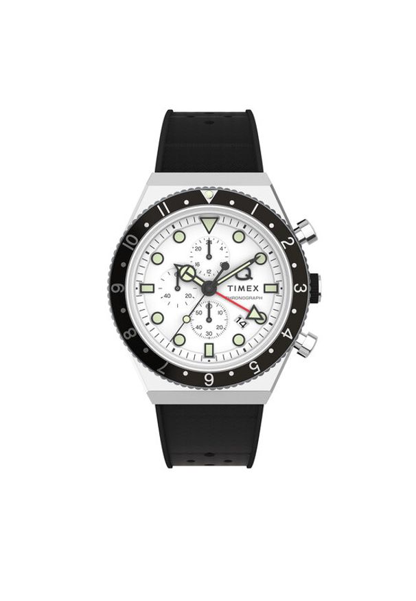 Timex Zegarek TW2V70100 Czarny. Kolor: czarny