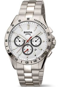 Zegarek Boccia Titanium Zegarek Męski Boccia Titanium Chronograph 3733-01 (42 mm) #1