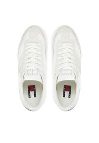 Tommy Jeans Sneakersy Tjw Retro Runner Cleated EN0EN02717 Biały. Kolor: biały. Materiał: skóra, zamsz #6