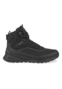 ecco - Buty trekkingowe męskie Ecco Ult trn Mid Boots. Zapięcie: sznurówki. Kolor: czarny. Materiał: skóra. Szerokość cholewki: normalna. Technologia: Gore-Tex. Sport: turystyka piesza