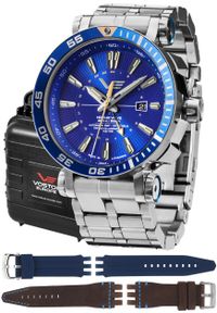 Zegarek męski Vostok Europe NH34-575A716B srebrny. Kolor: srebrny #1