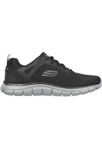 skechers - Buty do chodzenia męskie Skechers 232698BKCC. Zapięcie: sznurówki. Kolor: czarny. Materiał: materiał. Szerokość cholewki: normalna. Sport: turystyka piesza