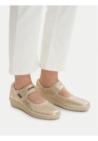 Go Soft Półbuty CEO-JD63-11 Złoty. Kolor: złoty. Materiał: skóra #9