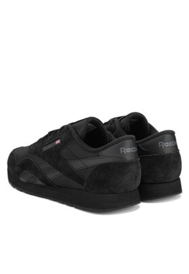 Reebok Sneakersy CLASSIC NYLON 100033377 Czarny. Kolor: czarny. Materiał: materiał. Model: Reebok Nylon, Reebok Classic