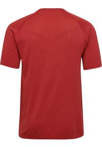 Jersey Hummel hmlAUTHENTIC Seamless Pro. Kolor: czerwony, brązowy, szary, wielokolorowy. Materiał: jersey. Sport: fitness